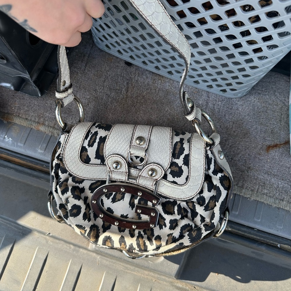 Chic Leopard Print Bag